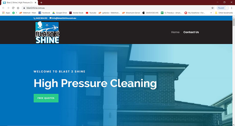 blast shine laptop screenshot