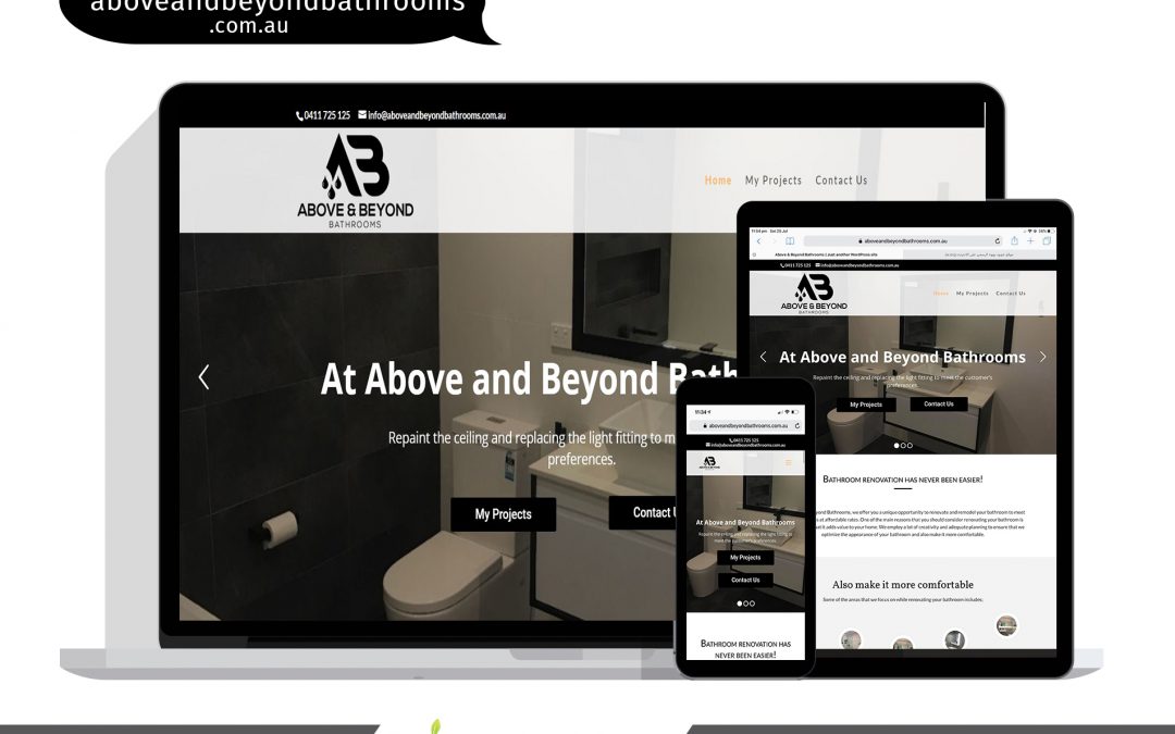 Above and beyond bathrooms