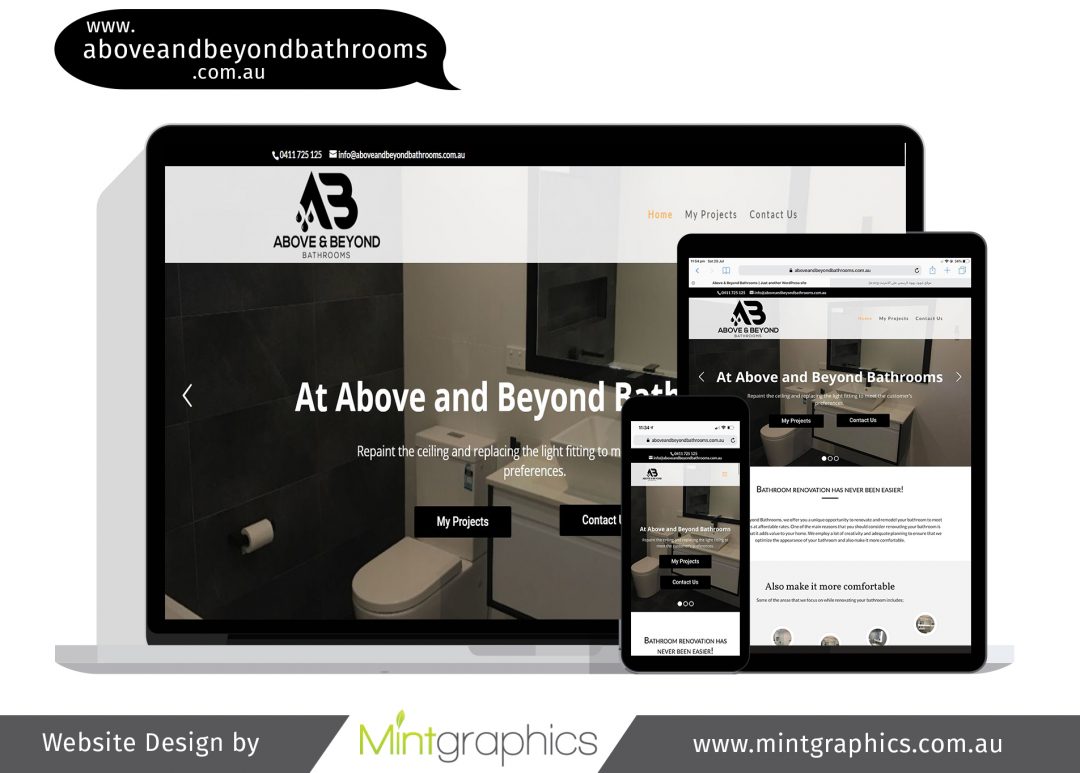 above and beyond bathrooms